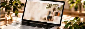 Website MIRACT pe laptop