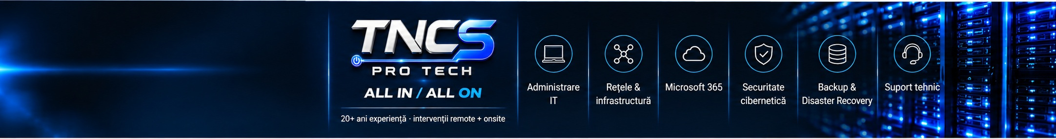 TNCS PRO TECH – All in, all on
